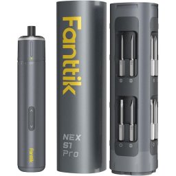 Surubelnita electrica Fanttik S1 Pro, magnetica, 16 biti din otel S2, 3 setari de cuplu, baterie de 2000mAh