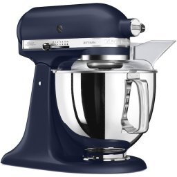 Mixer cu bol KitchenAid Artisan 5KSM175PSEIB, capacitate 4.8L, 300 W, Albastru inchis
