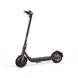 Trotineta electrica Ninebot by Segway KickScooter F40E, Viteza maxima 25 Km/h, Autonomie 30-40 Km, Motor 350 W, IPX5, Bluetooth, Roti 10" (Gri)