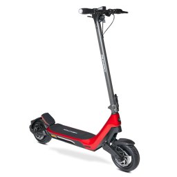 Trotineta electrica MS ENERGY e-romobil MENTOR, Viteza maxima 25km/h, Autonomie maxima 60Km, Motor 500W, acumulator 48V 15Ah, Roti 10" (Negru/Rosu)