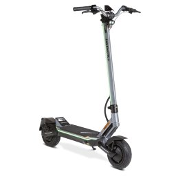 Trotineta electrica MS ENERGY e-romobil FLARE X, Viteza maxima 45km/h, Autonomie maxima 70Km, Motor 2 x 800W, acumulator 52V/18Ah , Roti 10", NFC (Negru/Gri)