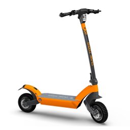Trotineta electica E-TWOW TankTorq TK5, Roti 10", 2 x 1000W, baterie 60V/21 Ah, Autonomie maxima 80km, Viteza maxima 50 km/h, Frane hidraulice pe disc, amortioare hidraulice (Portocaliu)