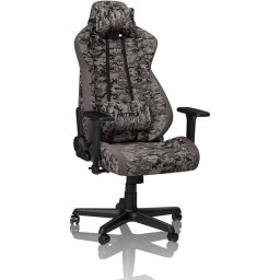 Scaun gaming Nitro Concepts S300 Urban Camouflage, reglabil, Gri