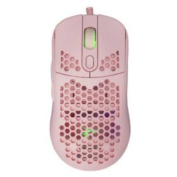 Mouse gaming, White Shark, Galahad-P, cu fir, optic, 6400 dpi, Rose