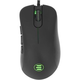 Mouse Gaming cu fir White Shark AIKUCHI, 7.200 DPI, 1.000Hz, 30G, Chipset PIXART 3330, Switch-uri HUANO 20 M, Butoane Programabile, RGB LED, Cablu 1.8m, Negru