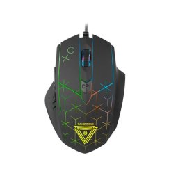 Mouse cu fir Tracer Gamezone XO, iluminare RGB, 800-1600 DPI, design ergonomic, USB, Negru