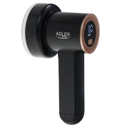 Aparat de indepartat scame Adler AD 9619, 3 viteze, Afisaj LED, 2000 mAh, Negru/Auriu