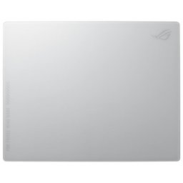 Mouse Pad Gaming ASUS ROG MOONSTONE ACE L, Sticla securizata, 50 x 40 cm, Alb