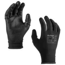 Manusi lucru, poliuretan, marime 10 / XL, set 12 bucati