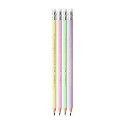 Creion flexibil HB cu radiera Bic Eco Evolution Pastel 44936
