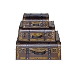 Set 3 cutii depozitare Valize 28 x 16 x 10 cm, 40 x 23 x 15 cm, 45 x 31 x 18 cm