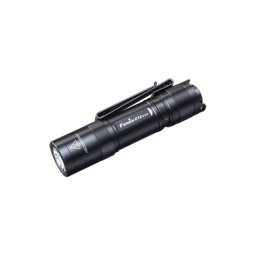 Fenix E12V30 - Lanternă LED reîncărcabilă cu reglare a intensității, LED/1xAA, IP68, 200 lm, 100 ore, neagră