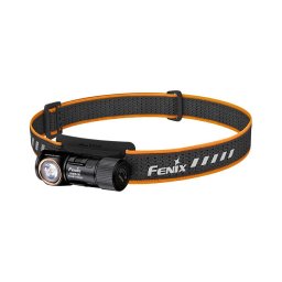 Fenix HM51RV30 - lanternă frontală LED reîncărcabilă, dimabilă, USB, 950 mAh, IP68, 860 lm, 125 h, portocalie