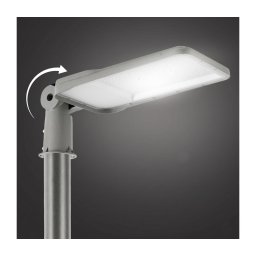 Brilagi URBANLIGHT - Lampă LED stradală pentru exterior, articulată, 200 W, 230 V, gri, IP65