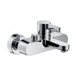 Baterie cada Hansgrohe gama Metris S, crom