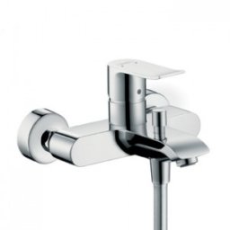 Baterie cada/dus Hansgrohe gama Metris, crom
