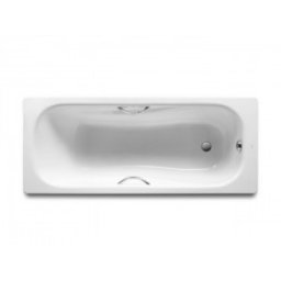Cada otel alba,170x70cm, anti alunecare Roca gama Princess-N