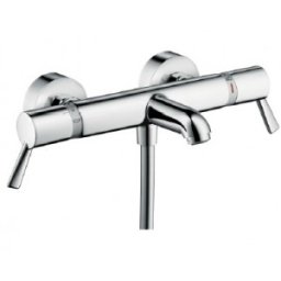 Baterie cu termostat cada/dus Hansgrohe gama Ecostat Comfort Care, crom