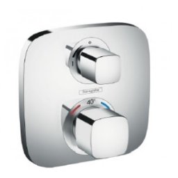 Baterie cu termostat incastrata Hansgrohe gama Ecostat E, 1 functie, crom