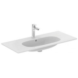 Lavoar Ideal Standard 102,5x45 cm gama Tesi, alb, 1 orificiu baterie