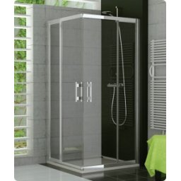 Usa colt pivotanta 100cm cu parte fixa Sanswiss gama Top-Line stanga