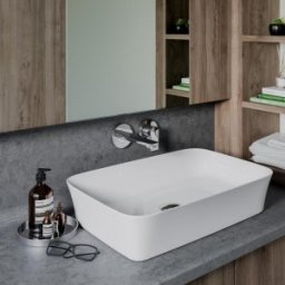 Lavoar Ideal Standard model Ipalyss de 80x40 cm alb mat