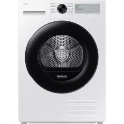 Uscator de rufe Samsung DV90DG52A0AHLE | 9kg, Pompa de caldura, Clasa C, WiFi, Alb, 60x60x85cm