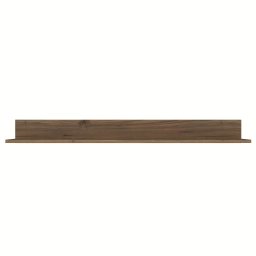 Natural Frame raft perete 135x15x13 cm, PAL melaminat, nuc - Verificat A · Re-Bloom