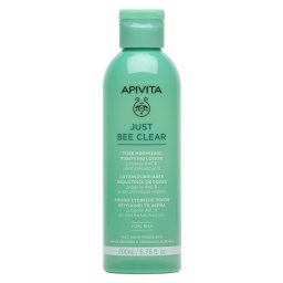 Lotiune purifianta pentru pori dilatati Just Bee Clear Apivita, 200 ml