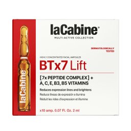 Fiole de fata pentru reducerea ridurilor BTx7 Lift Multi-active, 10 fiole x 2 ml, La Cabine