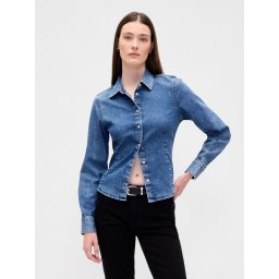 Cămașă din denim pentru femei GAP