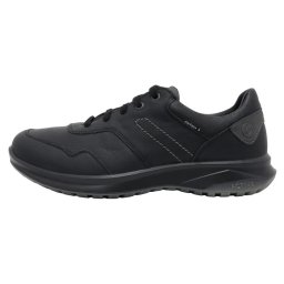 Pantofi barbati, negru, casual, piele naturala, impermeabili, cu talpa groasa, Grisport 881256-44101T1G-Negru (Marime: 47)