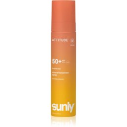 Attitude Sunly Tropical Coco spray autobronzant cu minerale SPF 50+ 75 ml