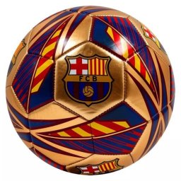 FC Barcelona: Pitch minge de fotbal, auriu - mărimea 5