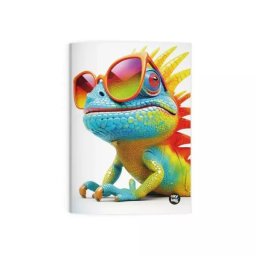 Caiet cu model de cameleon - A4, dictando