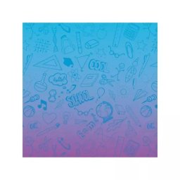 Suport de pictură cu model ombre - 65 x 50 cm, pentru fete