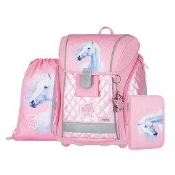 Horse Romantic: Premium One set ghiozdan școlar - 3 piese