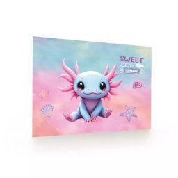 Suport de birou cu model axolotl - 58 x 38 cm