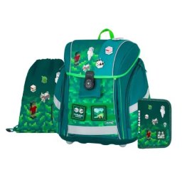 Playworld: set ghiozdan Premium Light pentru clasa 1-2 – set de 3 piese