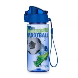 Sticlă sport Oxy Click cu model de fotbal - 500 ml