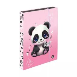 Cutie Jumbo pentru caiete A4 cu model panda