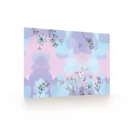 Suport de birou cu model colibri - 58 x 38 cm