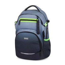 Oxy Ombre: Rucsac școlar de la clasa a 3‑a – albastru, negru