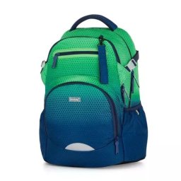 Oxy Ombre: Rucsac școlar - verde, albastru