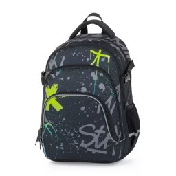 Oxy Scooler Graffiti Blue: rucsac şcolar