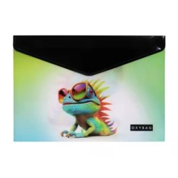 Mapă pentru documente cu model de cameleon - format A4