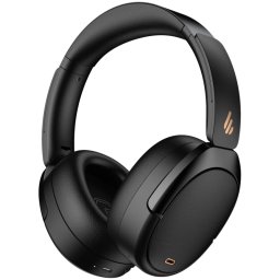 Casti fara fir Edifier WH950NB negre, 40 mm, 55 ore, Difuzoare dinamice acoperite cu titan, 3 moduri, Timer, Bluetooth V5.4, ANC, ENC, Hi-Res, Negru