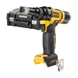 DeWalt - DCF403NT - Masina pentru nituri fara acumulatori si incarcator, Li-Ion, 18 V, - Ah, 10000 N, valiza speciala