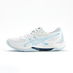 Încălțăminte multisport indoor, Gel Rocket 12 Albastru-Alb Damă