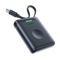 BASEUS EnerFill FW11 cablu fără Apple Watch powerbank 1640mAh 5W negru E0205301